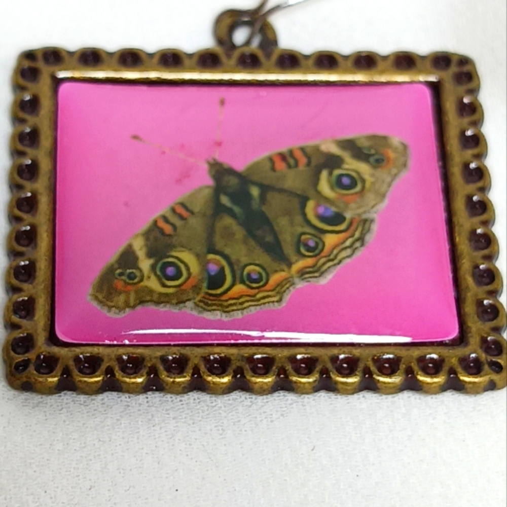 Framed Butterfly 🦋 Necklace